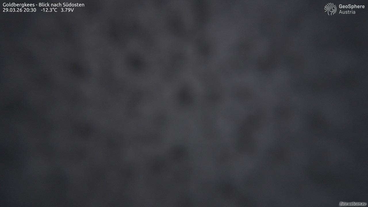 Archiv Foto Webcam Goldbergkees - Südost