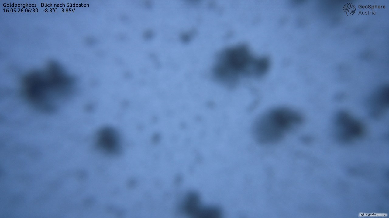 Archiv Foto Webcam Goldbergkees - Südost