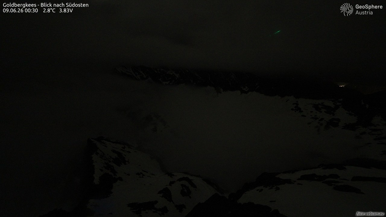Archiv Foto Webcam Goldbergkees - Südost