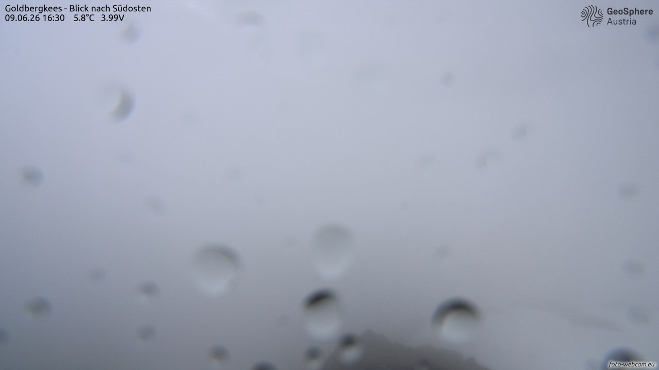 Archiv Foto Webcam Goldbergkees - Südost