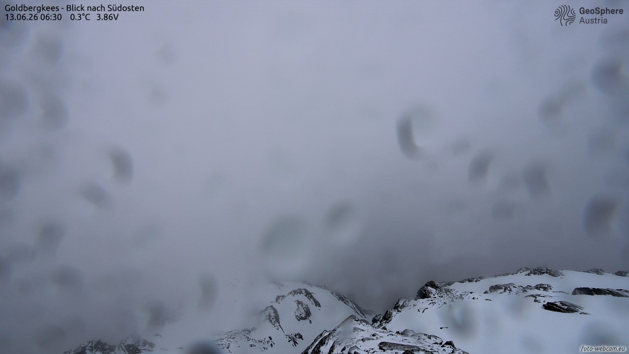 Archiv Foto Webcam Goldbergkees - Südost