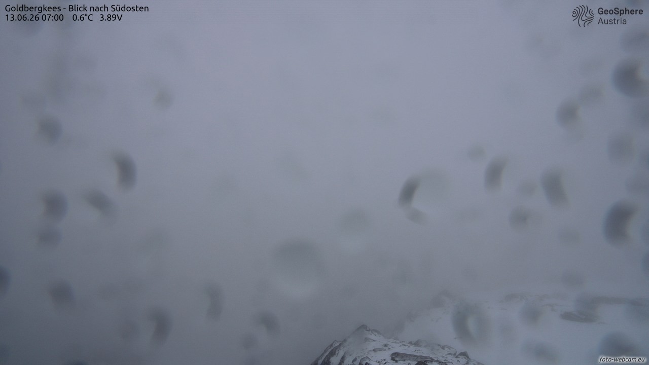 Archiv Foto Webcam Goldbergkees - Südost