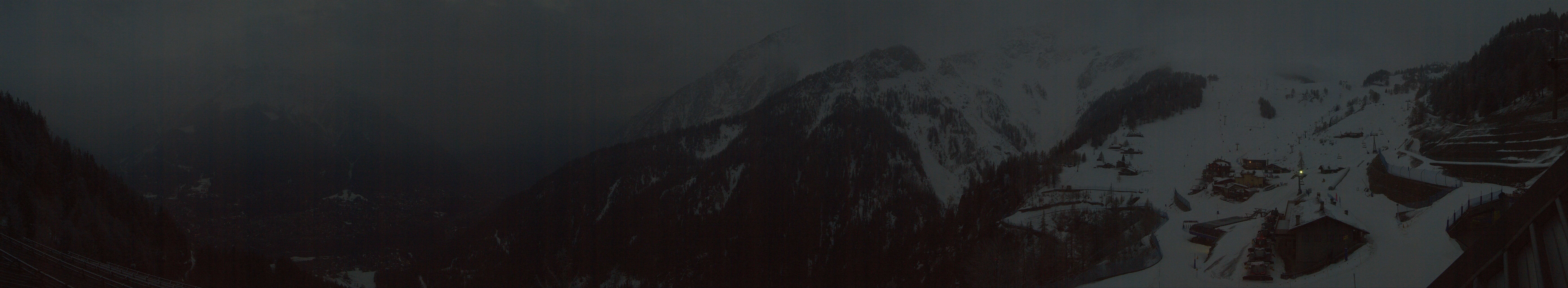 Archiv Foto Webcam Checrouit Panoramablick, Courmayeur