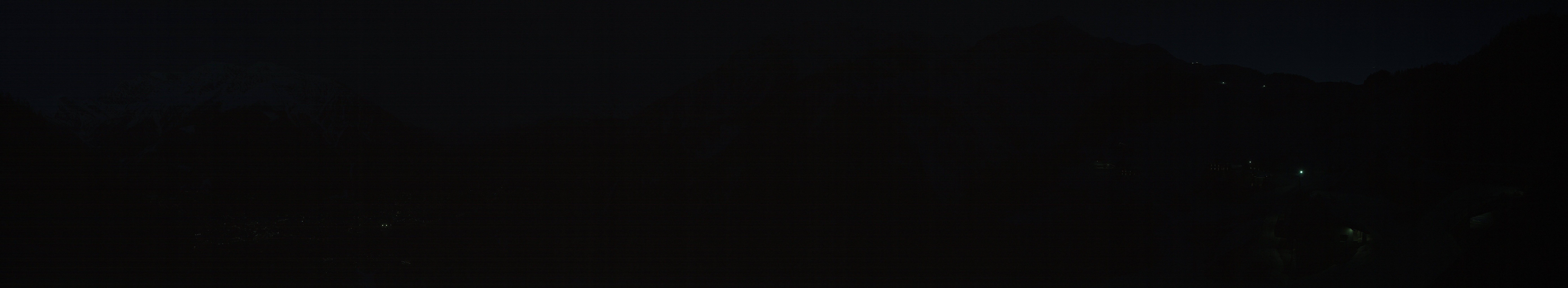 Archived image Webcam Panorama over Checrouit Courmayeur