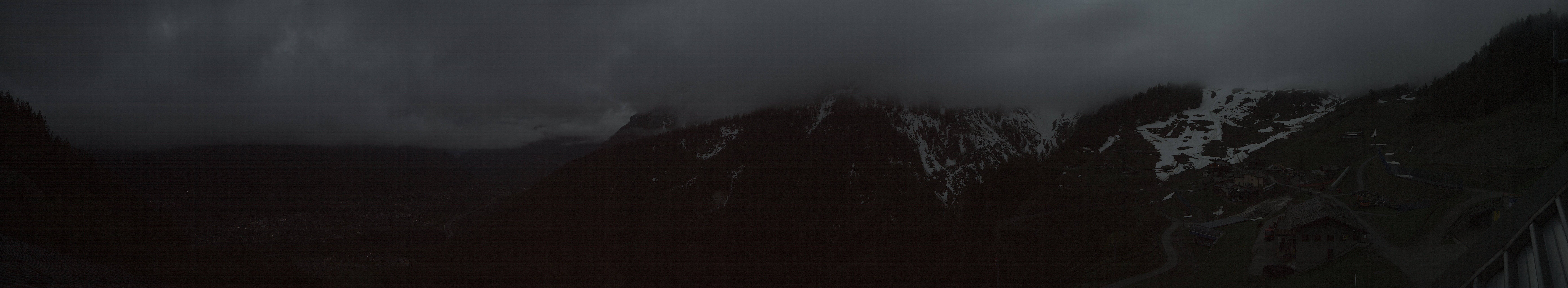 Archiv Foto Webcam Checrouit Panoramablick, Courmayeur