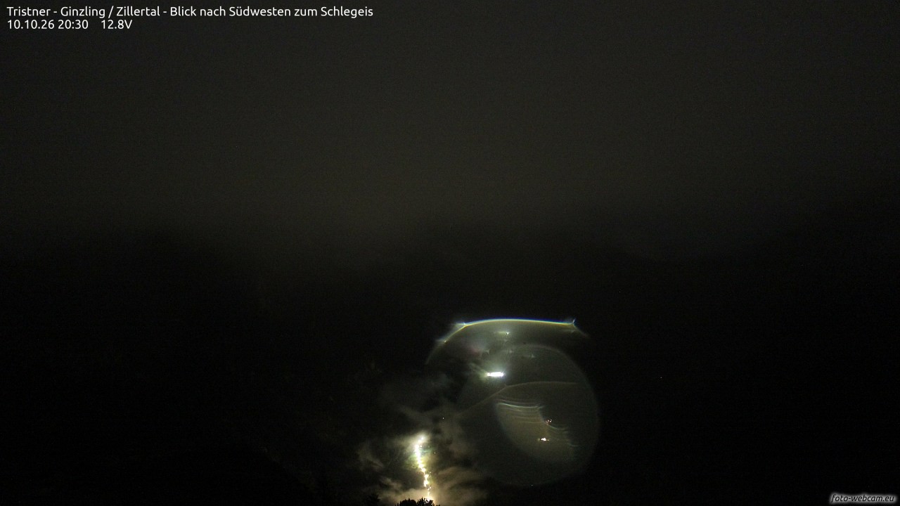 Archiv Foto Webcam Tristner/ Zillertal - Blick zum Grinberg