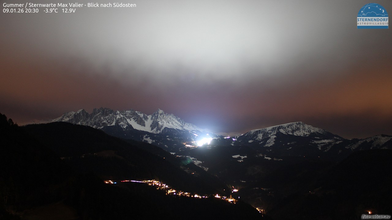 Archiv Foto Webcam Gummer - Sternwarte Max Valier