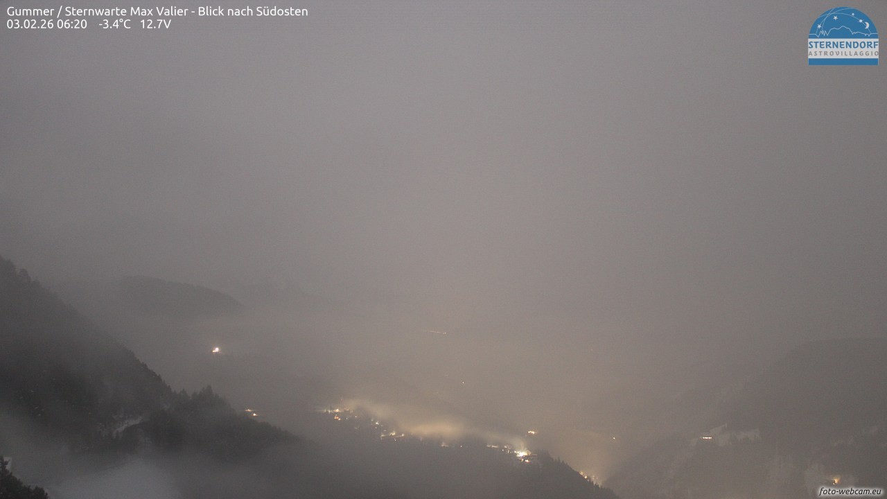 Archiv Foto Webcam Gummer - Sternwarte Max Valier