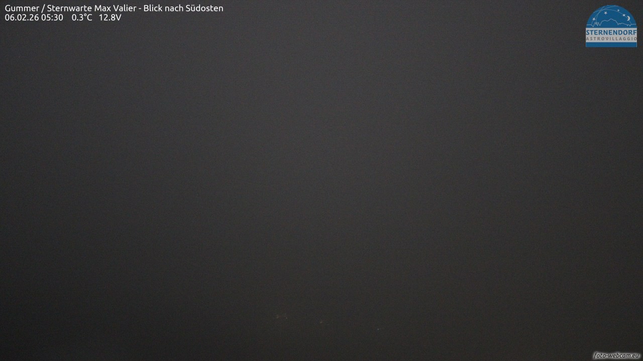 Archiv Foto Webcam Gummer - Sternwarte Max Valier