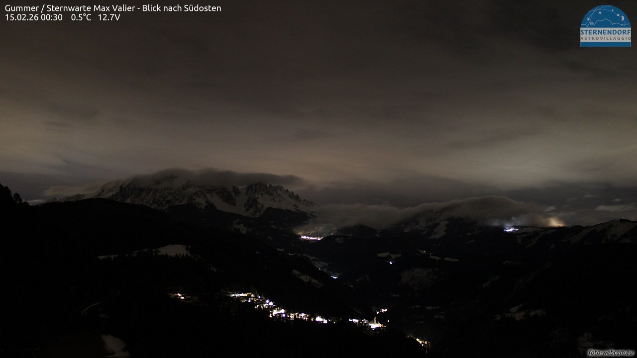 Archiv Foto Webcam Gummer - Sternwarte Max Valier