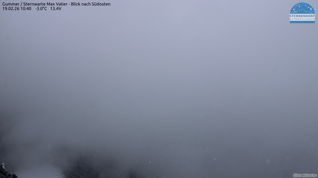 Archived image Webcam Gummer - View to Southeast