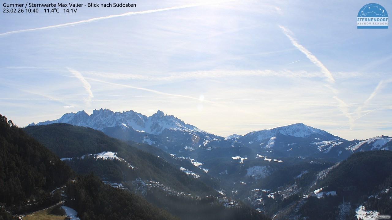 Archived image Webcam Gummer - View to Southeast