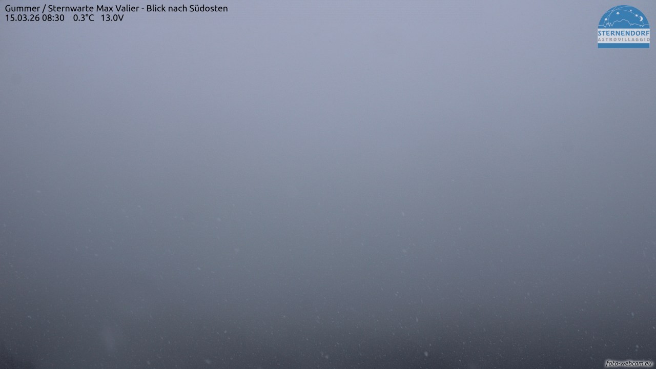 Archiv Foto Webcam Gummer - Sternwarte Max Valier