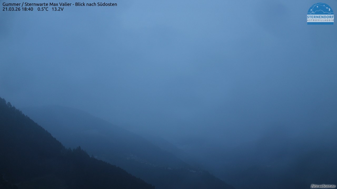 Archived image Webcam Gummer - View to Southeast