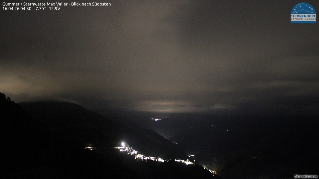 Archived image Webcam Gummer - View to Southeast