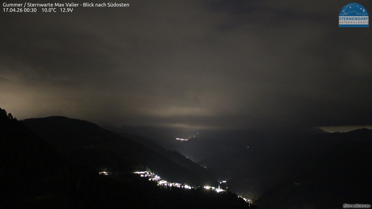 Archived image Webcam Gummer - View to Southeast