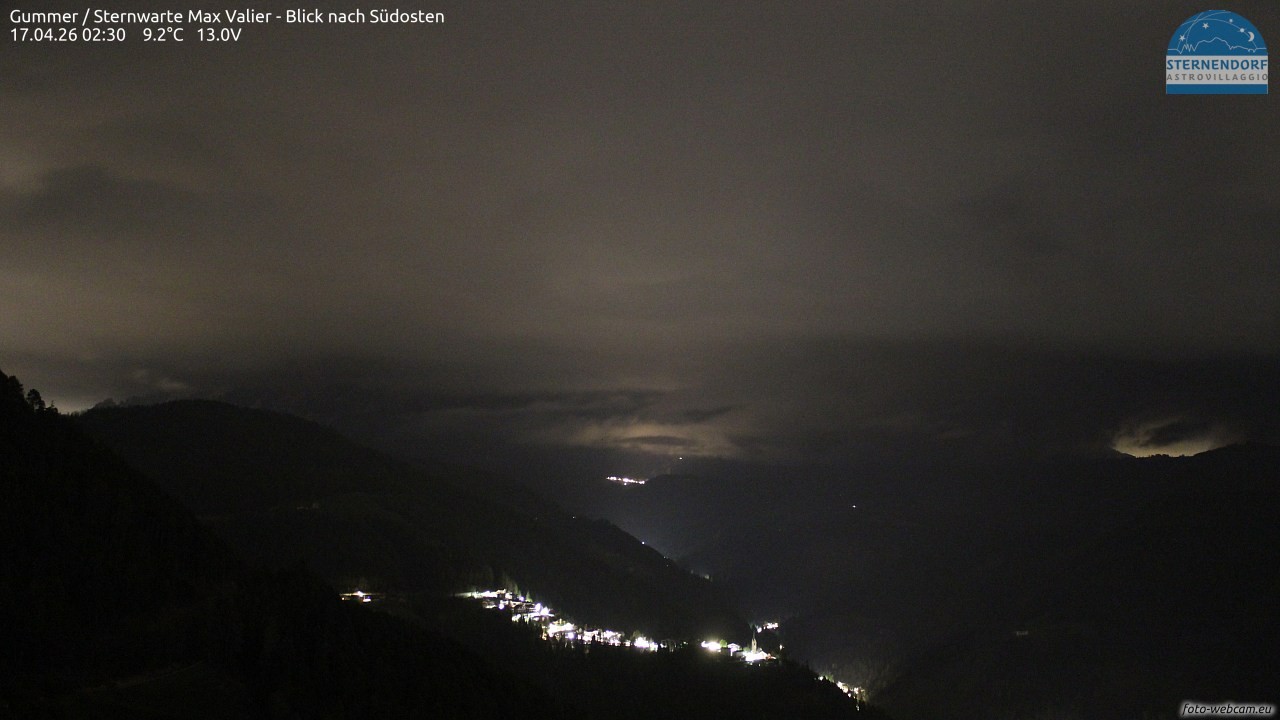 Archived image Webcam Gummer - View to Southeast