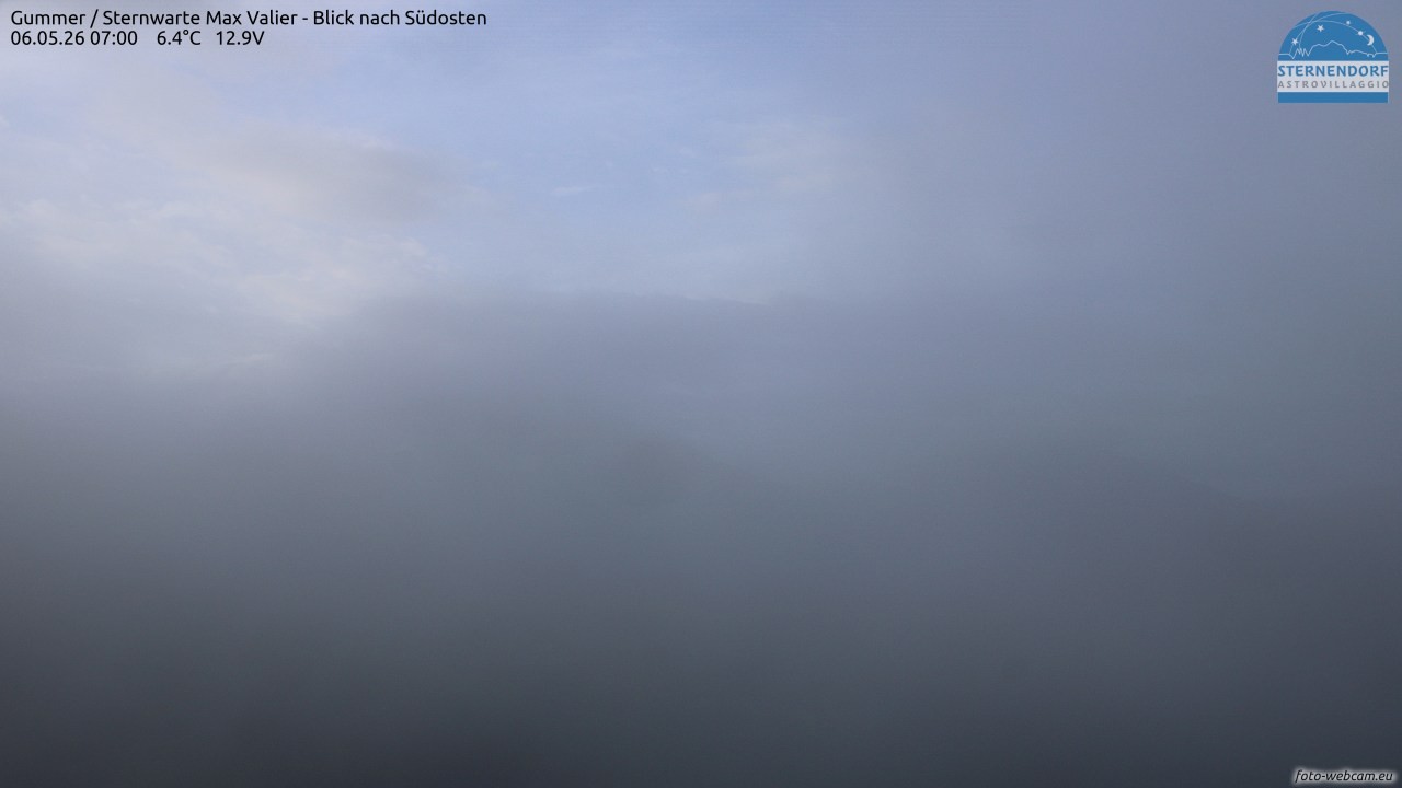 Archiv Foto Webcam Gummer - Sternwarte Max Valier