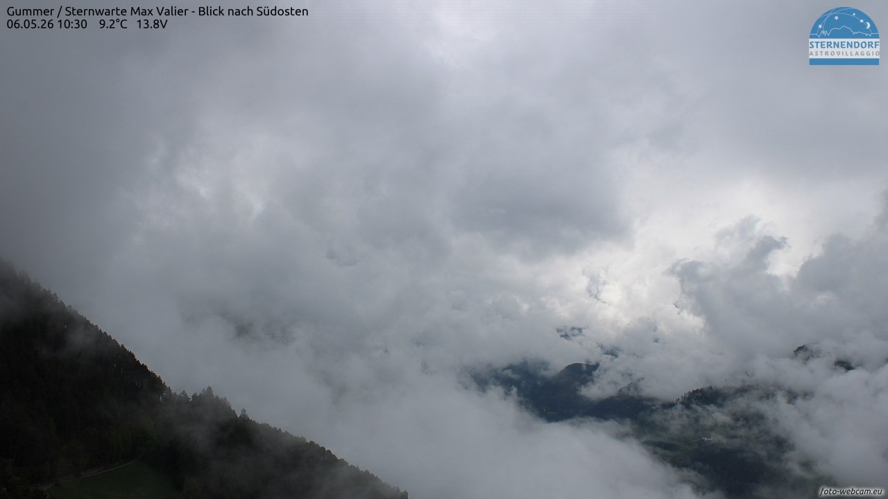 Archiv Foto Webcam Gummer - Sternwarte Max Valier
