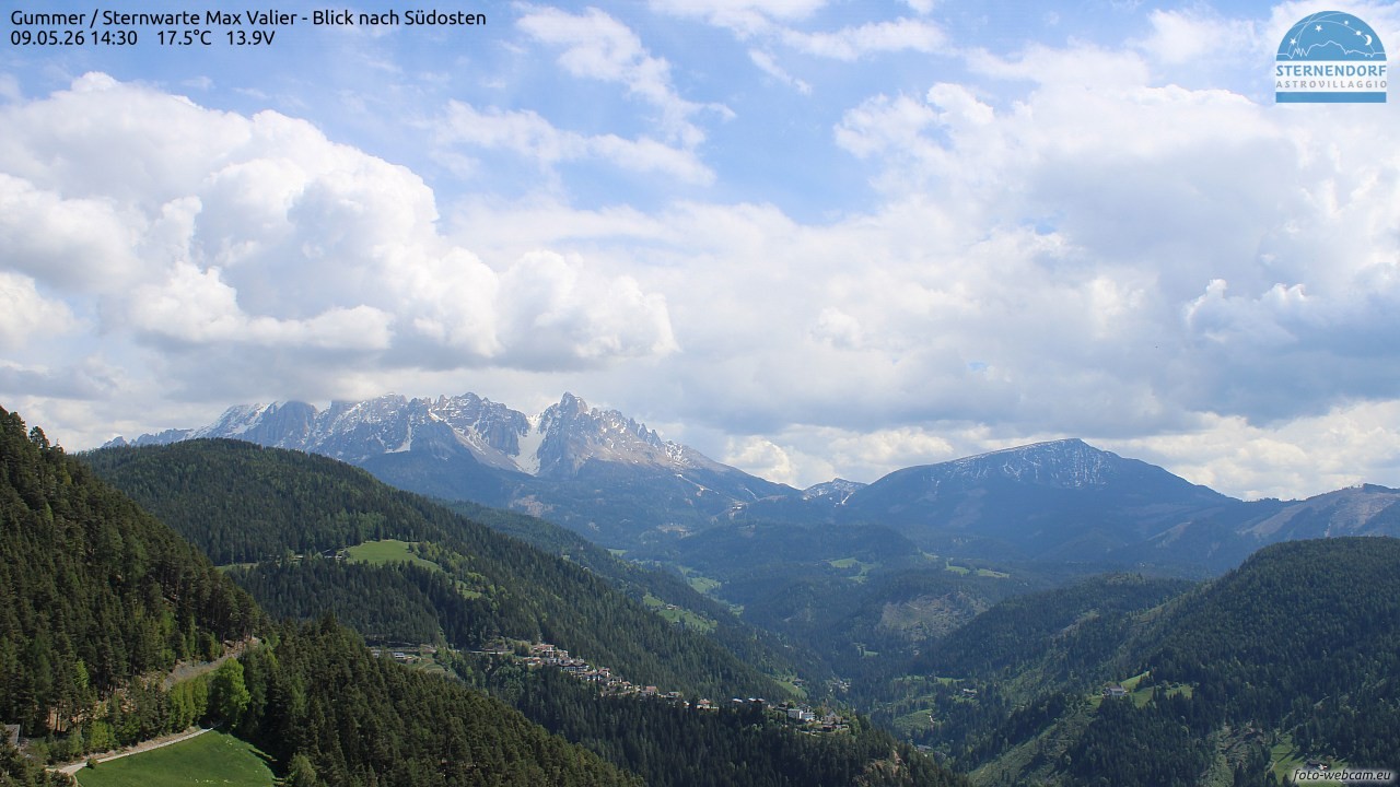 Archiv Foto Webcam Gummer - Sternwarte Max Valier