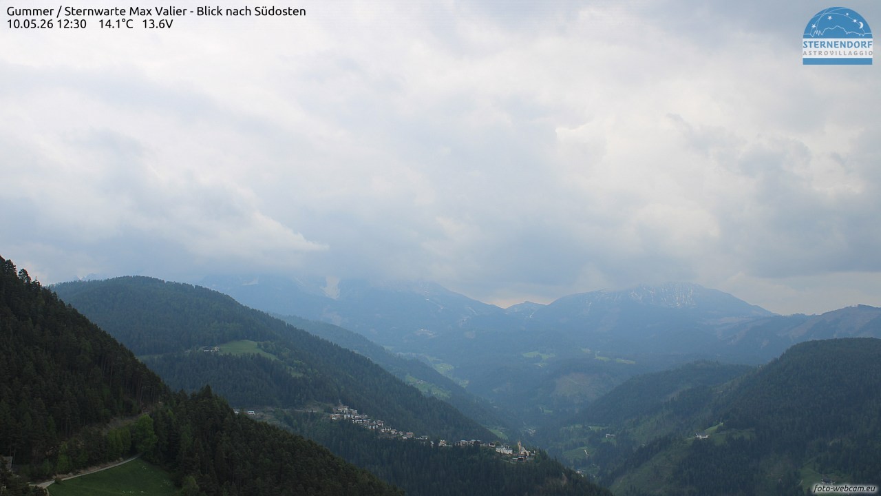 Archiv Foto Webcam Gummer - Sternwarte Max Valier