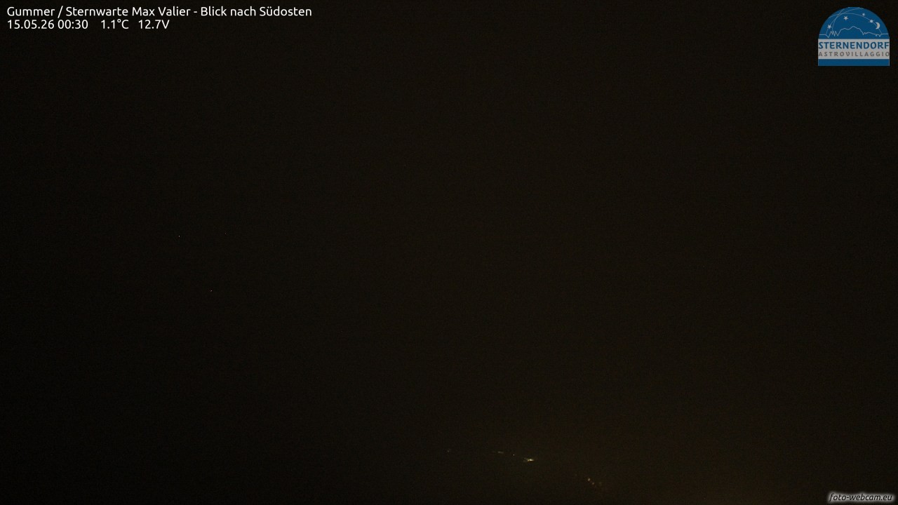 Archiv Foto Webcam Gummer - Sternwarte Max Valier