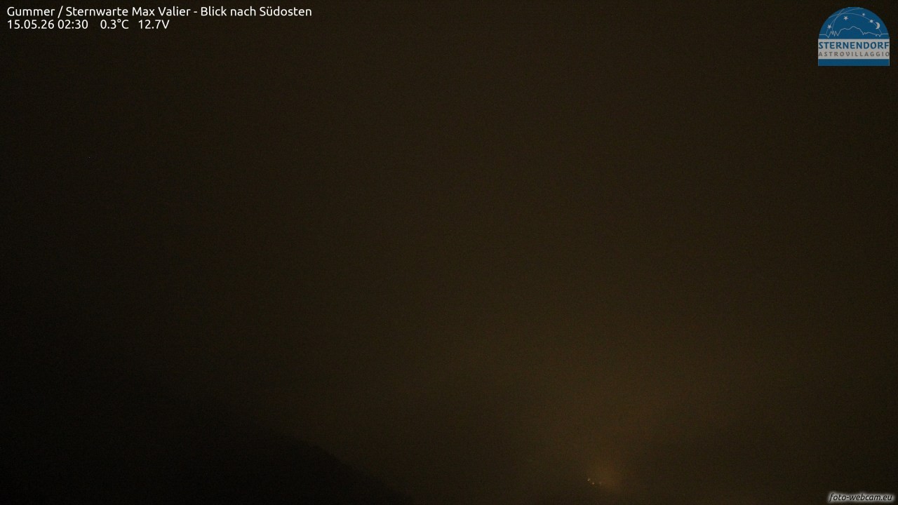 Archiv Foto Webcam Gummer - Sternwarte Max Valier