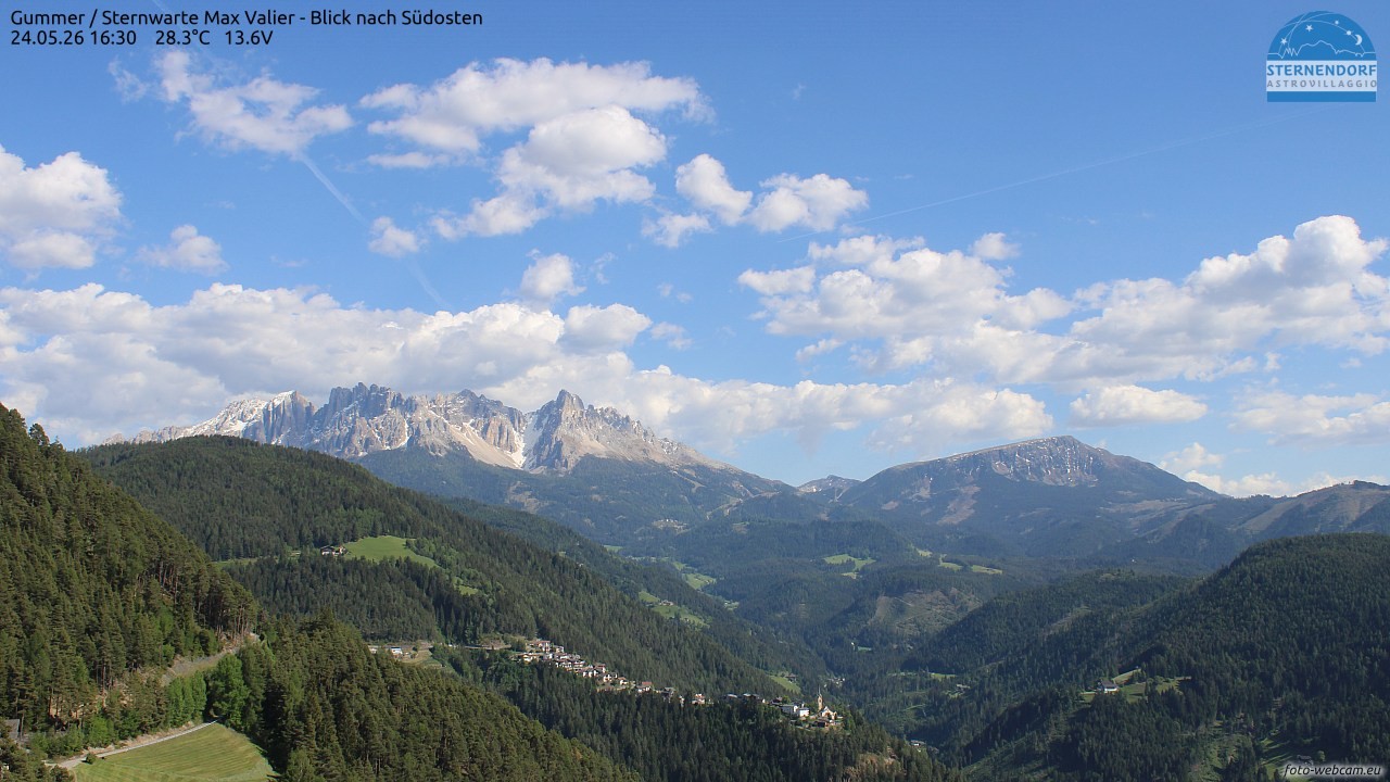 Archiv Foto Webcam Gummer - Sternwarte Max Valier
