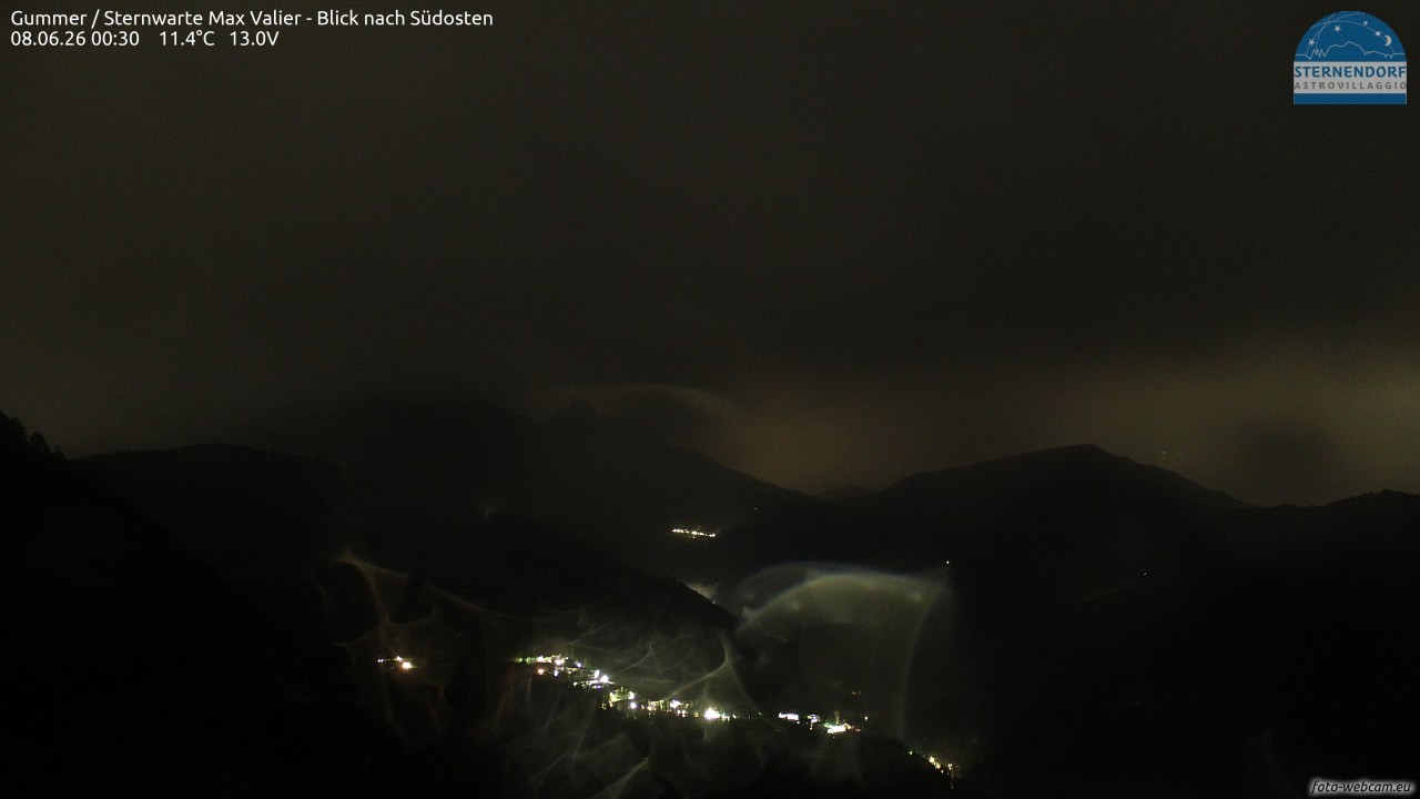 Archived image Webcam Gummer - View to Southeast