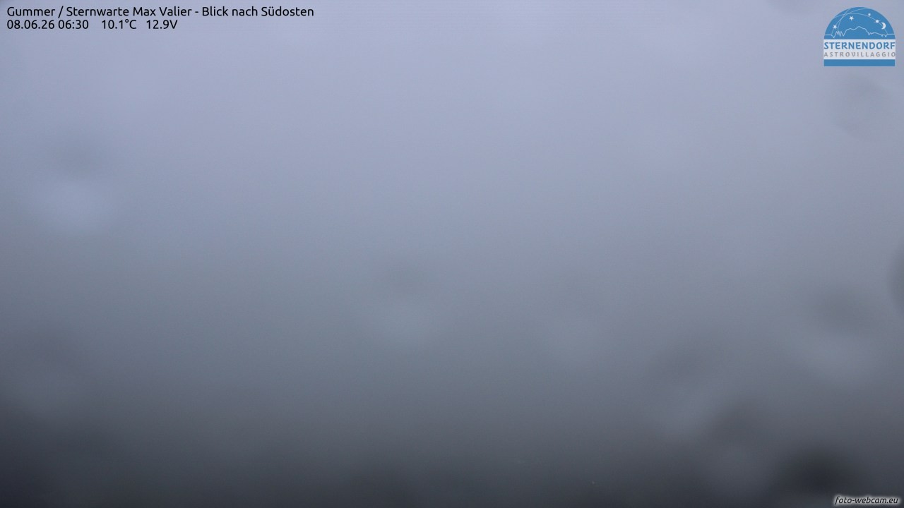 Archived image Webcam Gummer - View to Southeast