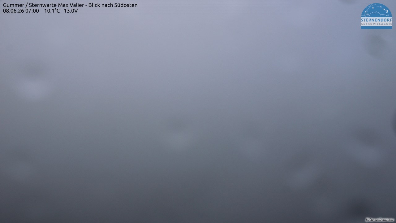 Archived image Webcam Gummer - View to Southeast