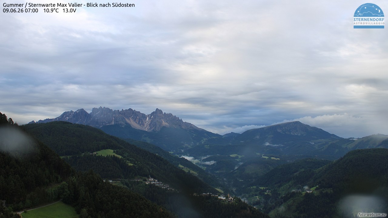 Archived image Webcam Gummer - View to Southeast