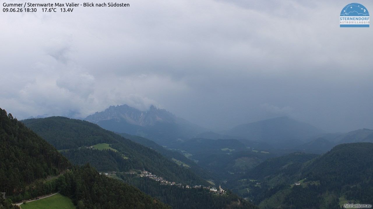 Archived image Webcam Gummer - View to Southeast