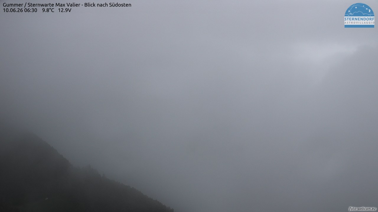 Archived image Webcam Gummer - View to Southeast