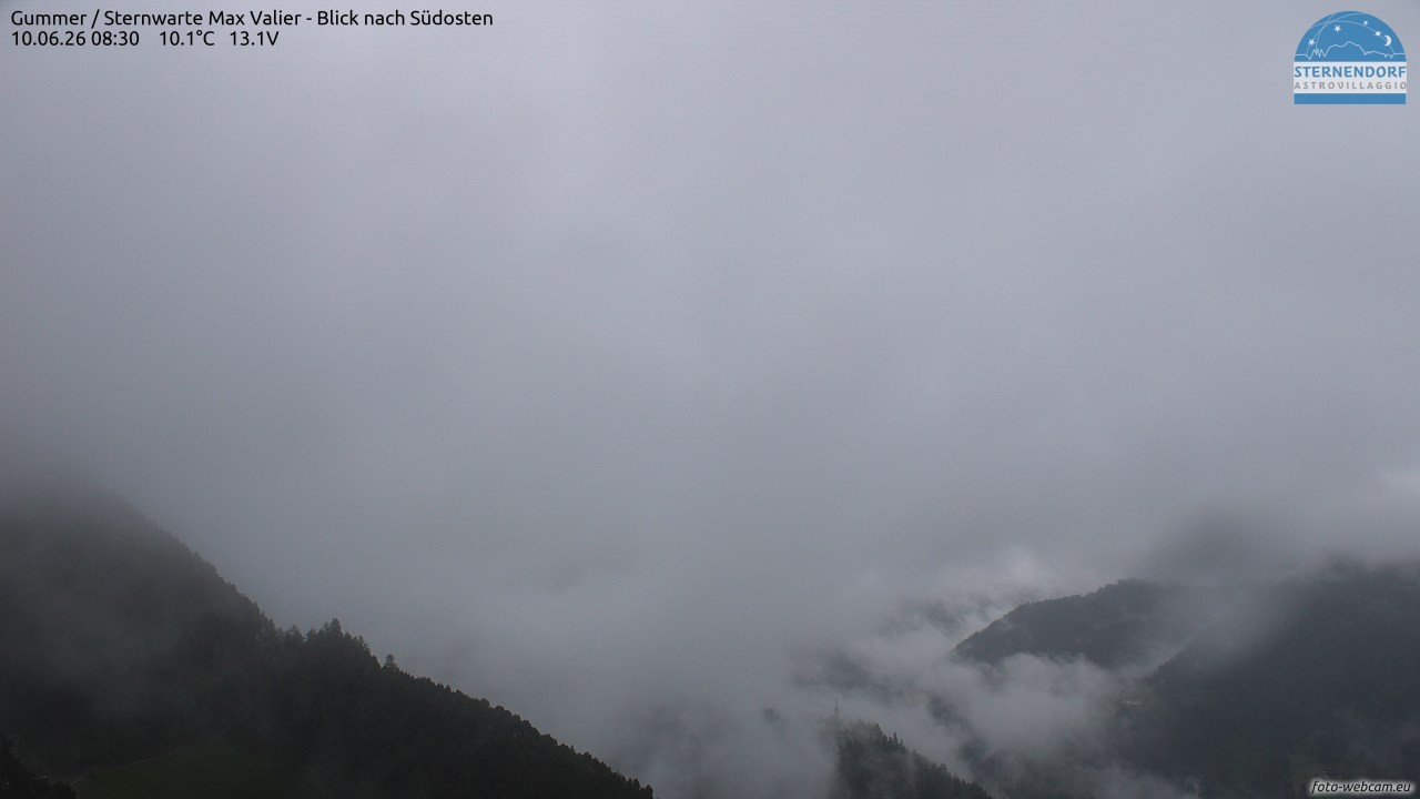 Archived image Webcam Gummer - View to Southeast