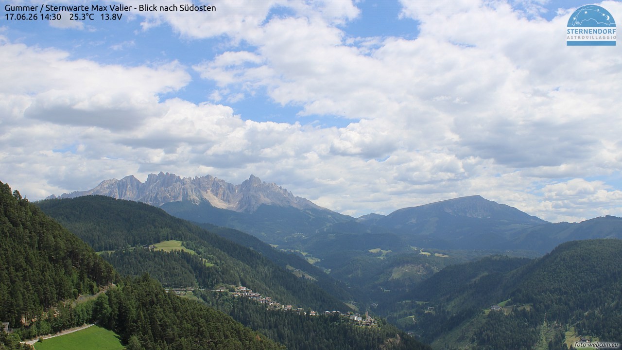 Archiv Foto Webcam Gummer - Sternwarte Max Valier