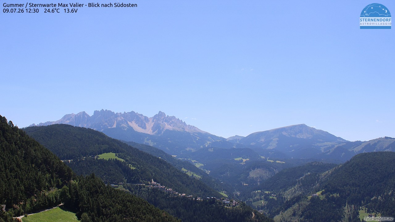 Archiv Foto Webcam Gummer - Sternwarte Max Valier