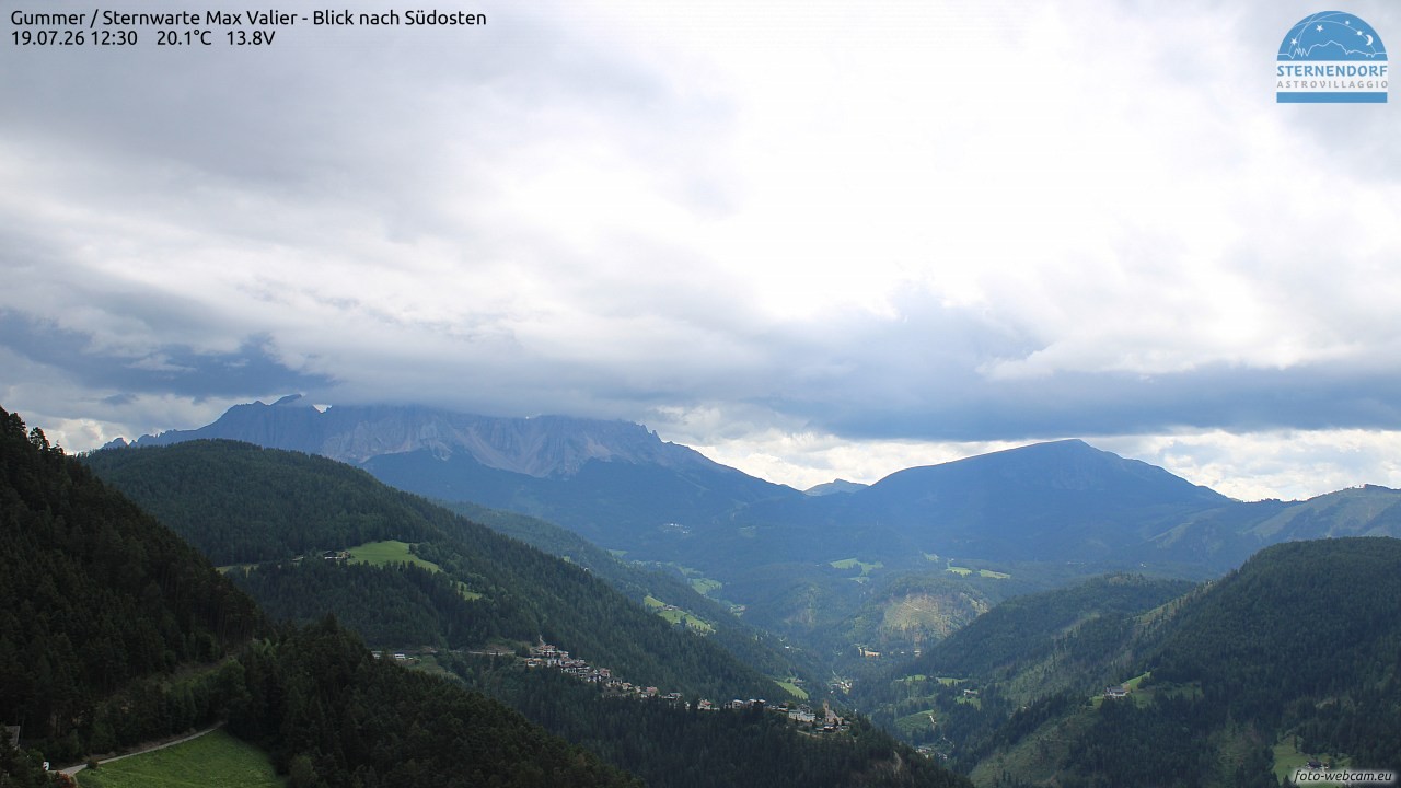 Archived image Webcam Gummer - View to Southeast