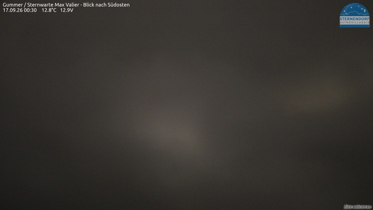 Archiv Foto Webcam Gummer - Sternwarte Max Valier