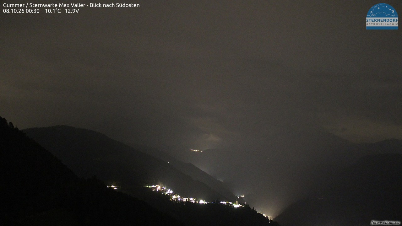 Archived image Webcam Gummer - View to Southeast