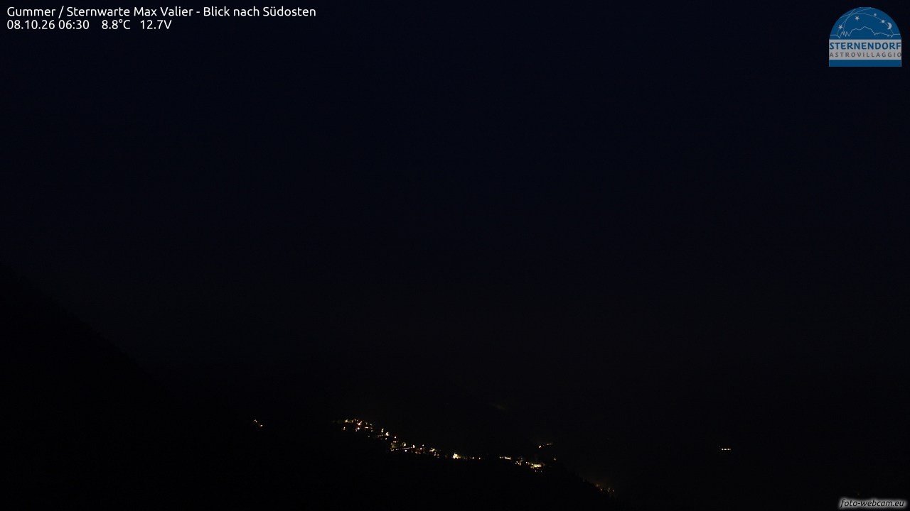 Archived image Webcam Gummer - View to Southeast