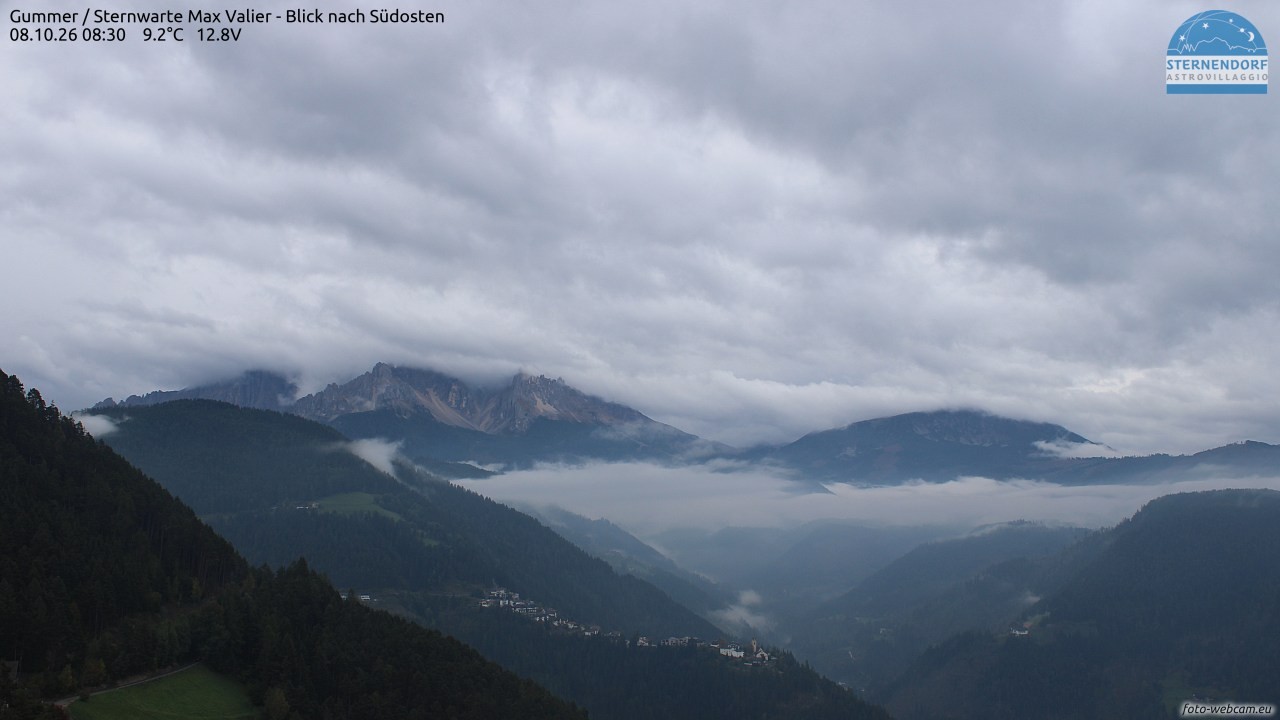 Archived image Webcam Gummer - View to Southeast