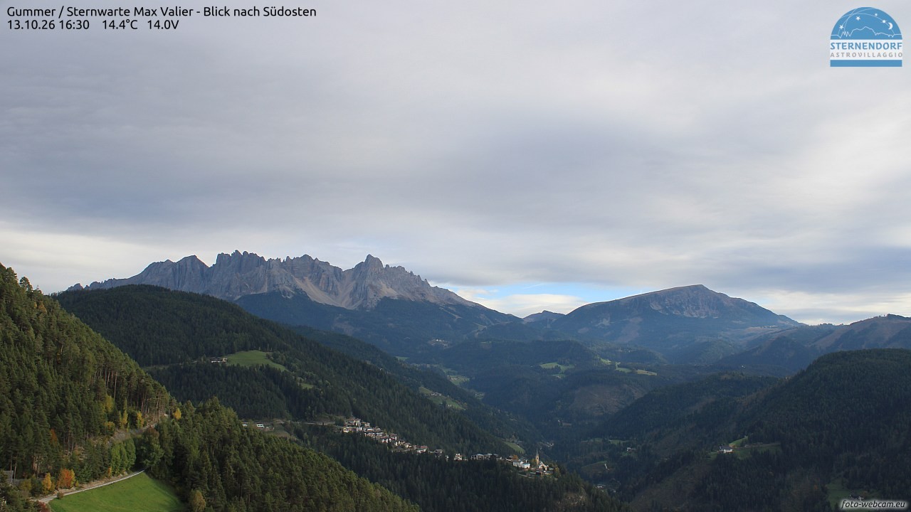Archiv Foto Webcam Gummer - Sternwarte Max Valier