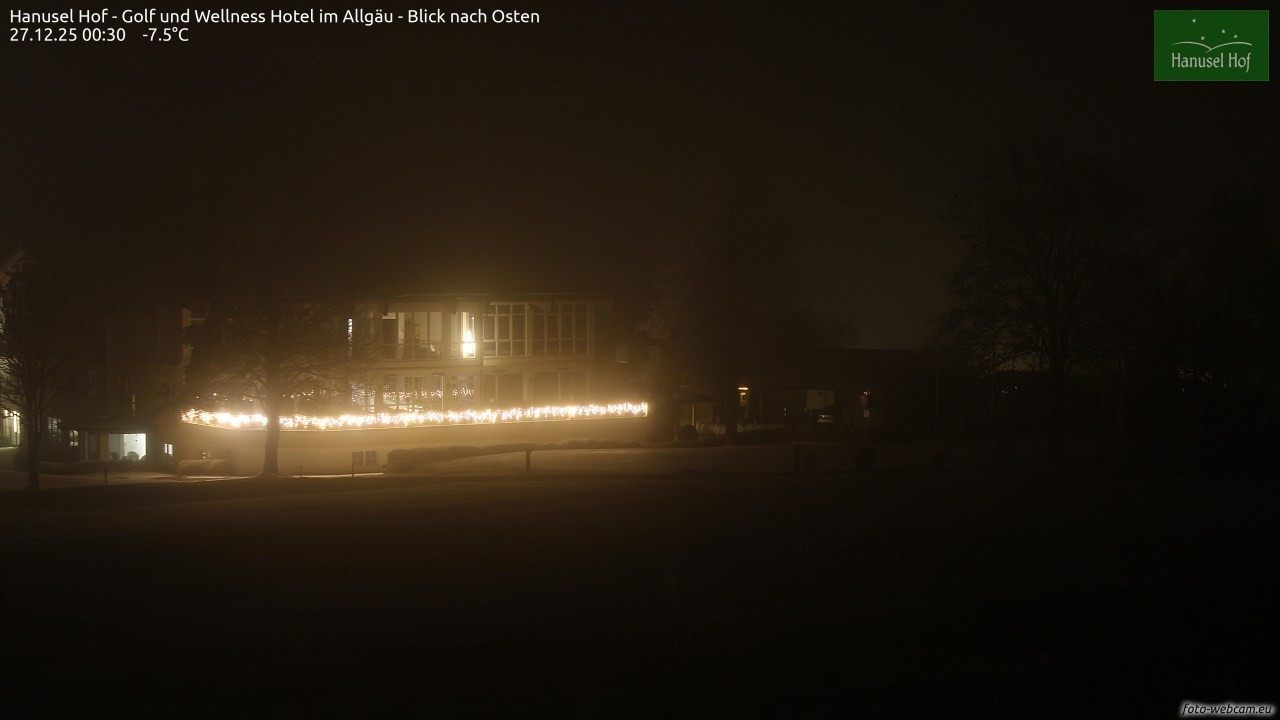 Archiv Foto Webcam Hanusel Hof - Golf und Wellness Hotel - Allgäu