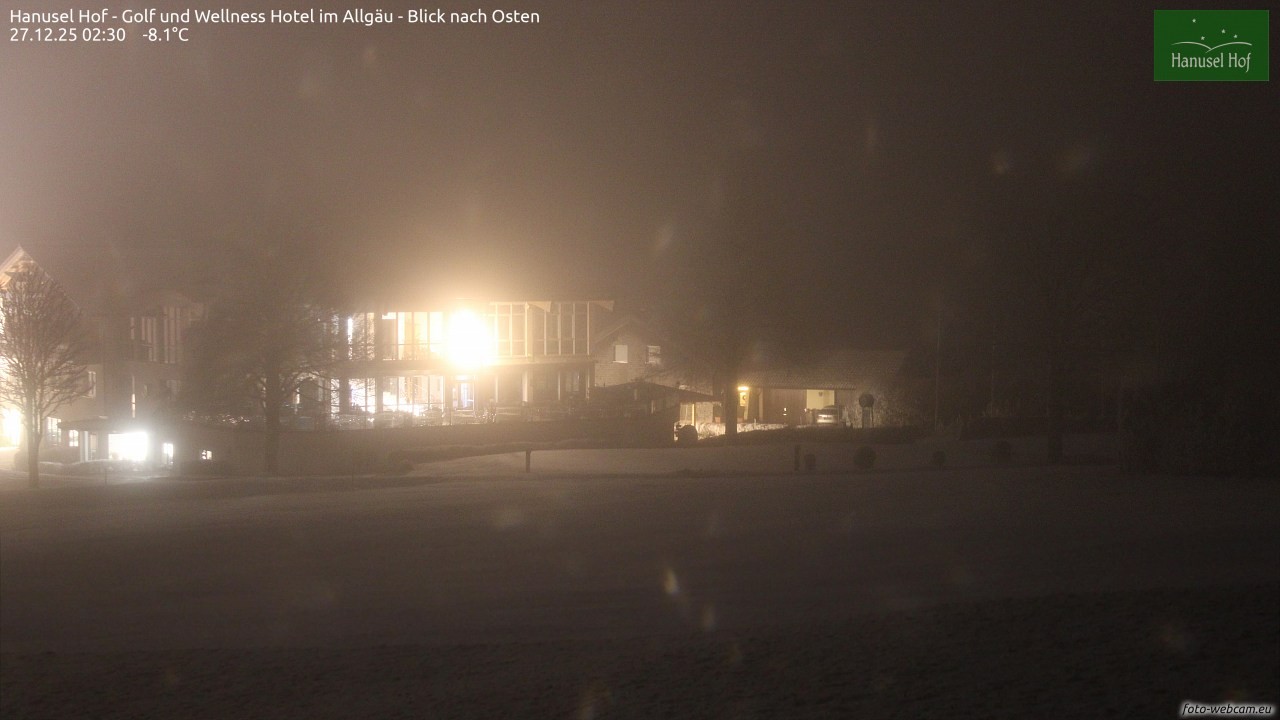 Archiv Foto Webcam Hanusel Hof - Golf und Wellness Hotel - Allgäu