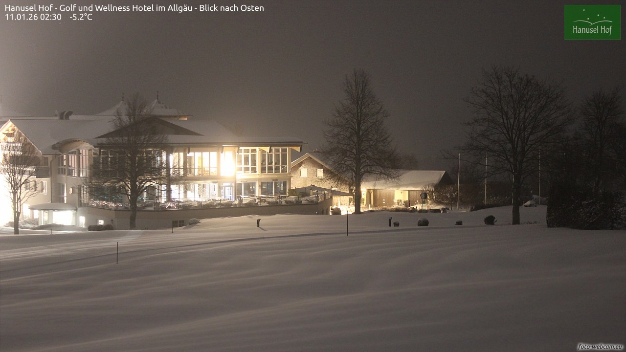 Archiv Foto Webcam Hanusel Hof - Golf und Wellness Hotel - Allgäu