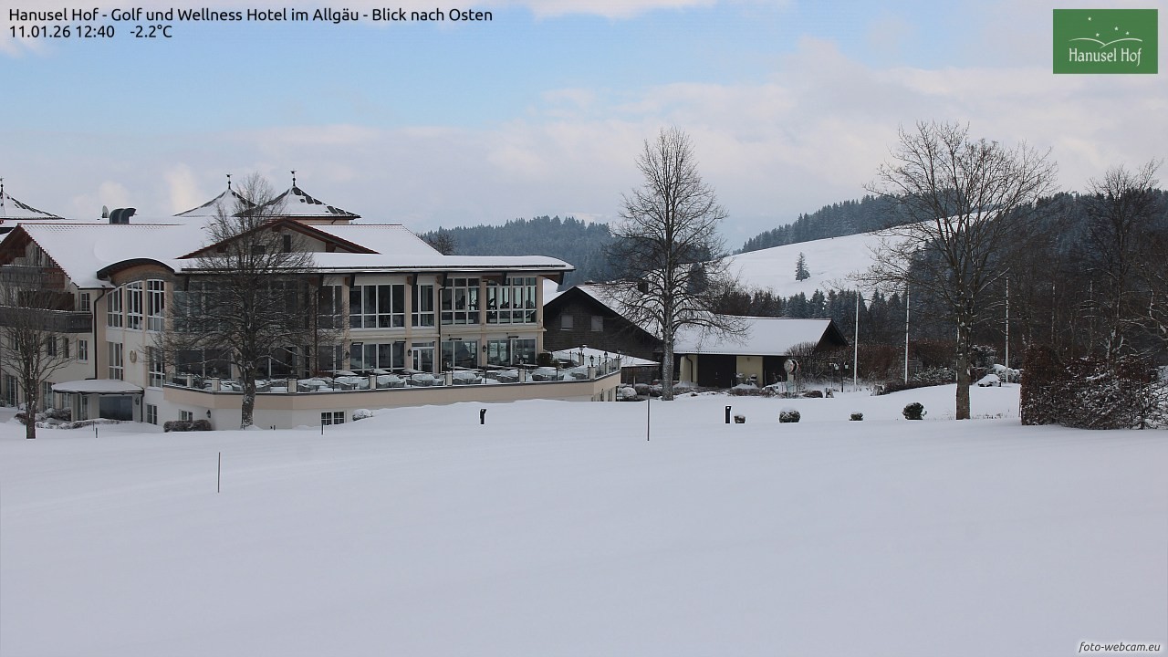 Archiv Foto Webcam Hanusel Hof - Golf und Wellness Hotel - Allgäu