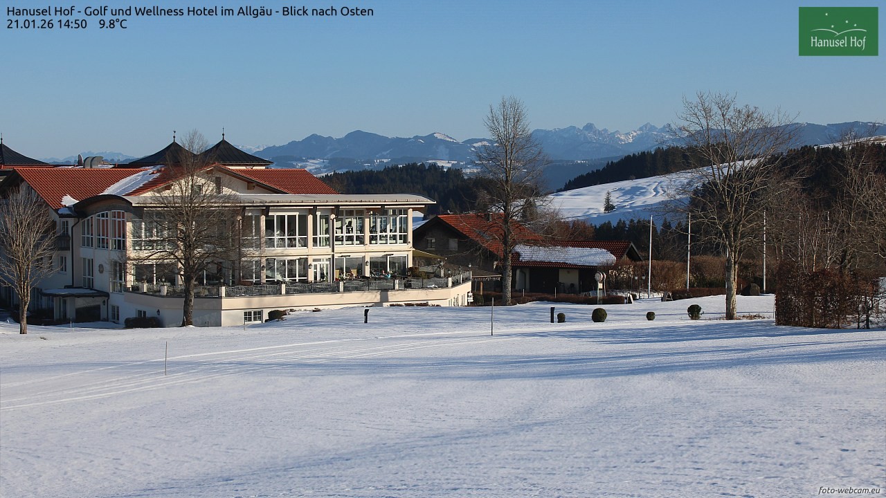 Archived image Webcam View to Hanusel Hof