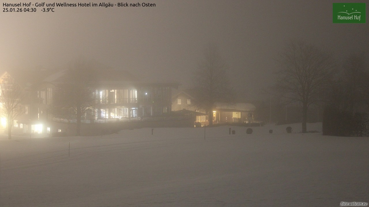 Archiv Foto Webcam Hanusel Hof - Golf und Wellness Hotel - Allgäu