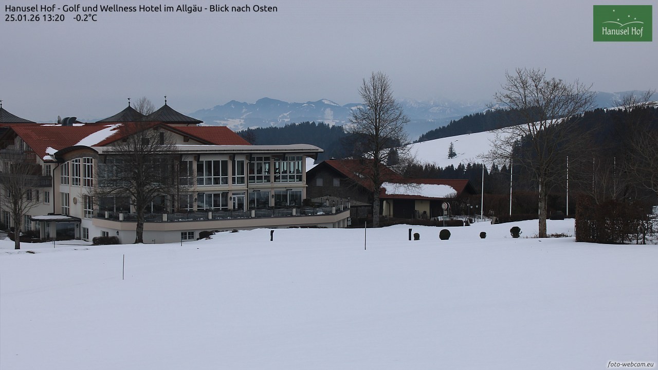 Archiv Foto Webcam Hanusel Hof - Golf und Wellness Hotel - Allgäu
